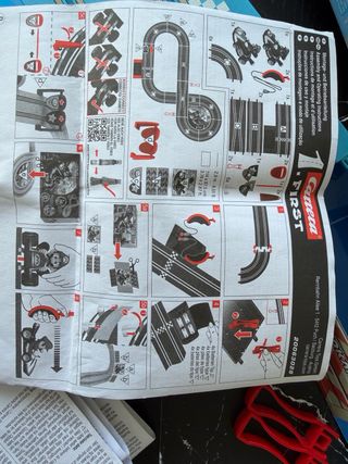 Pista Scalextric Mario Kart Carrera First