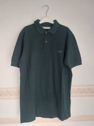 Polo Enrico Coveri Sport Verde Cotone M