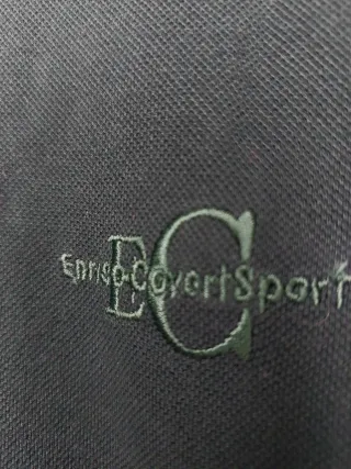 Polo Enrico Coveri Sport Verde Cotone M