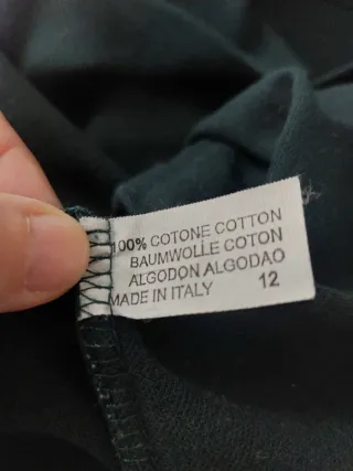 Polo Enrico Coveri Sport Verde Cotone M