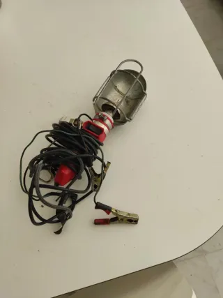 Luz de trabajo para coche con pinzas