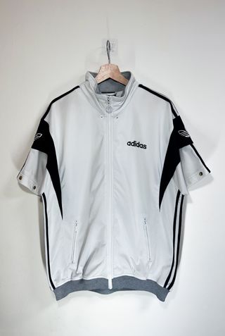 Adidas Originals Track Jacket Short Sleeve Snap