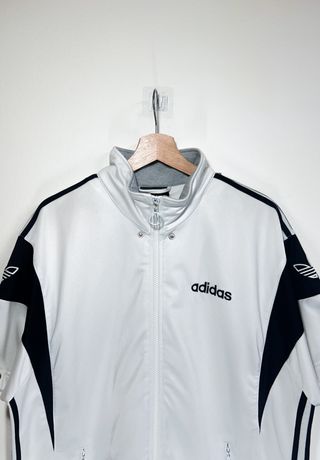 Adidas Originals Track Jacket Short Sleeve Snap