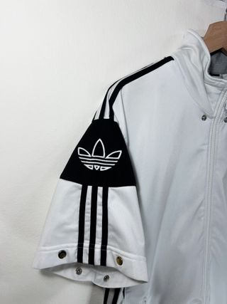 Adidas Originals Track Jacket Short Sleeve Snap