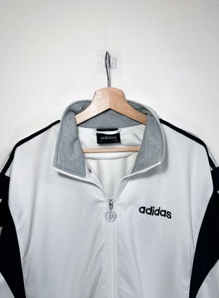 Adidas Originals Track Jacket Short Sleeve Snap
