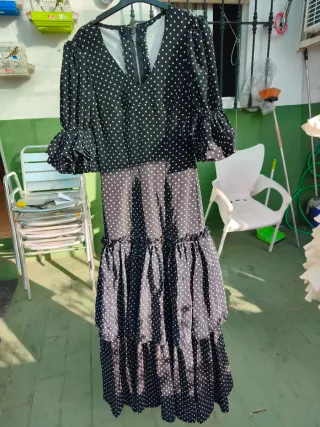 Traje Flamenca Lunares Talla 38