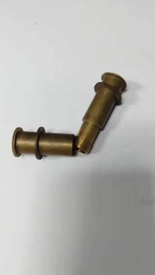Spioncino porta occhio magico in ottone vintage