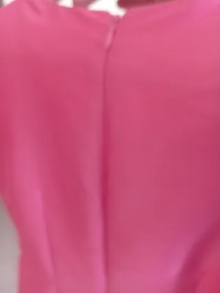 Vestido N/B NURIBEL rosa para boda.