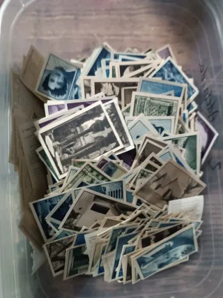 Antiguos cromos Gallina Blanca