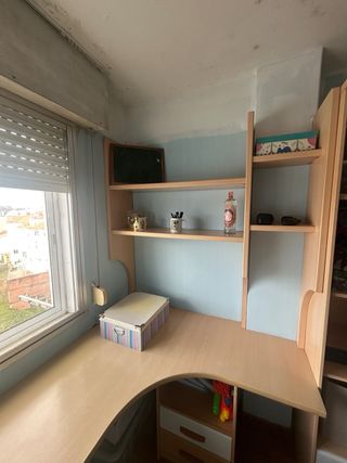 Habitación juvenil modular con escritorio