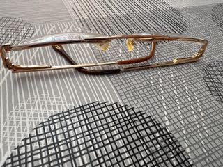 Montura Gafas Vintage Jaguar Marrón/Dorado