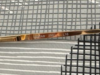 Montura Gafas Vintage Jaguar Marrón/Dorado