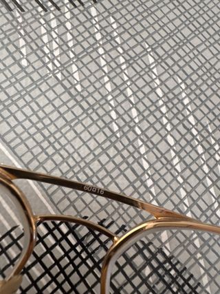 Montura Gafas Vintage Jaguar Marrón/Dorado