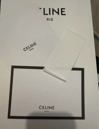 Borsa Celine in pelle nera