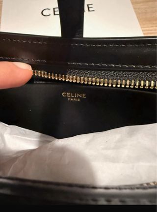 Borsa Celine in pelle nera
