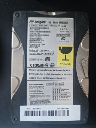 Disco Duros antiguos