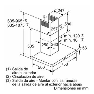 Campana Balay 3BC077EX 75cm