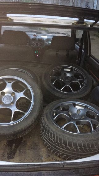 Llantas 15 4x108 con separadores