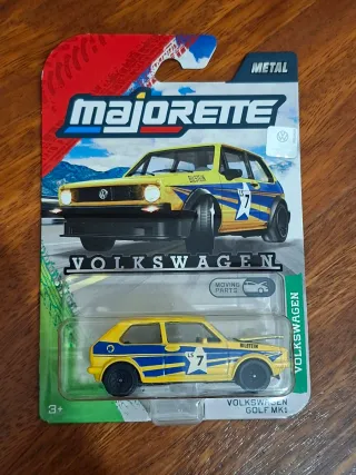 Majorette Volkswagen Golf Mk1 Amarillo