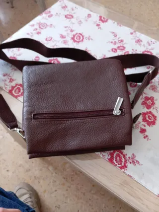 Bolso bandolera Ana Navarro marrón