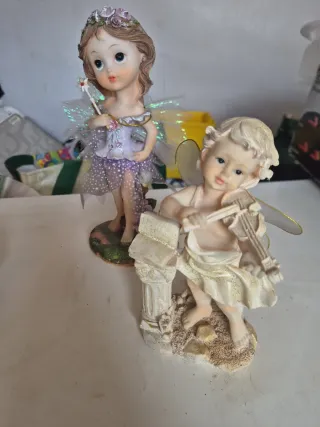 Figura de Hada con Flor..ect