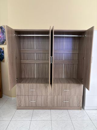 Armario 4 puertas y 4 cajones nuevo