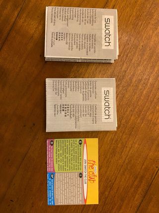 Orologio Swatch Irony Cronografo Blu