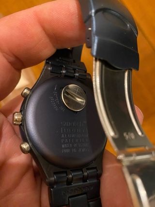 Orologio Swatch Irony Cronografo Blu