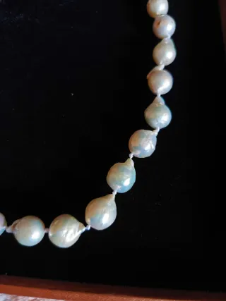 Collar Perlas Barrocas Naturales