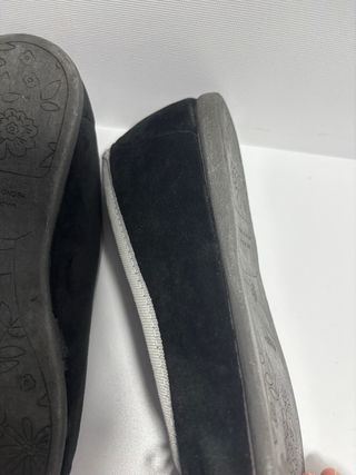 Manoletinas negras talla 36