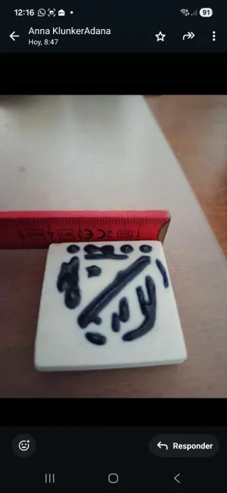 Baldosas cerámicas decoradas