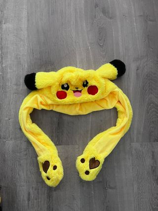 Gorro Pikachu orejas móviles