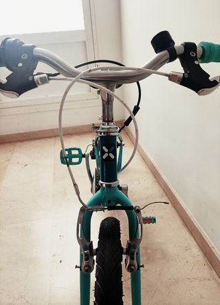 Bicicleta infantil verde Btwin
