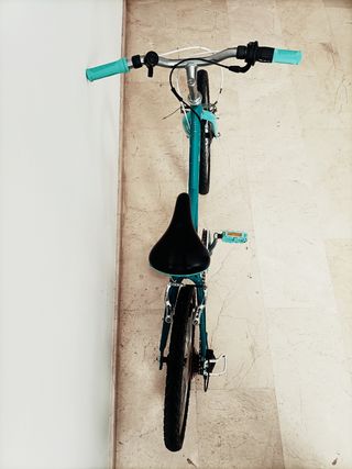 Bicicleta infantil verde Btwin