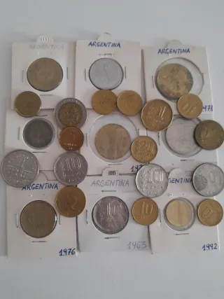Lote 25 Monedas Argentinas