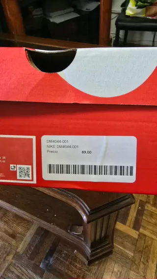 Nike Cortez Talla 41 Gris/Blanco