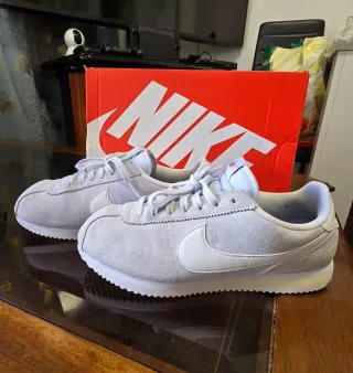 Nike Cortez Talla 41 Gris/Blanco