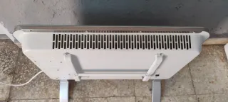 Cecotec Radiador Eléctrico Cristal Blanco