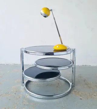 Mesa auxiliar Leitmotiv Swivel.