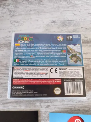 Super Mario 64 DS con scatola e manuali (VIP senza grattare)