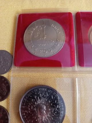 Lote monedas libras esterlinas