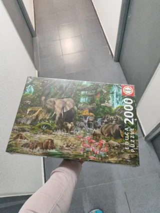 Puzzle Educa 2000 Piezas Animales Selva