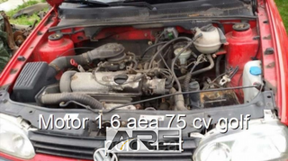 Motor 1.6 aea 75 cv golf polo seat.