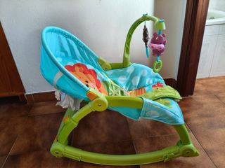 Hamaca para bebé con diseño de animales