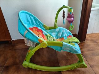 Hamaca para bebé con diseño de animales