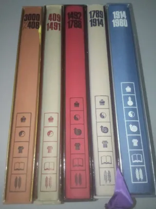 Colección 6 volúmenes Temporama de la historia