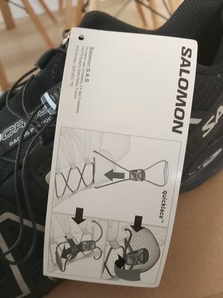 Zapatillas Salomon Trail Running Negras