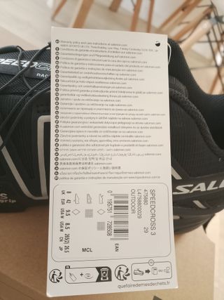 Zapatillas Salomon Trail Running Negras