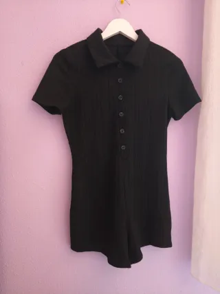 Mono corto negro Shein Talla M