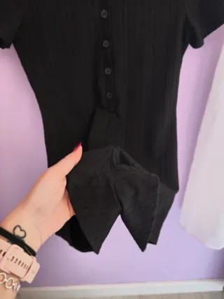 Mono corto negro Shein Talla M